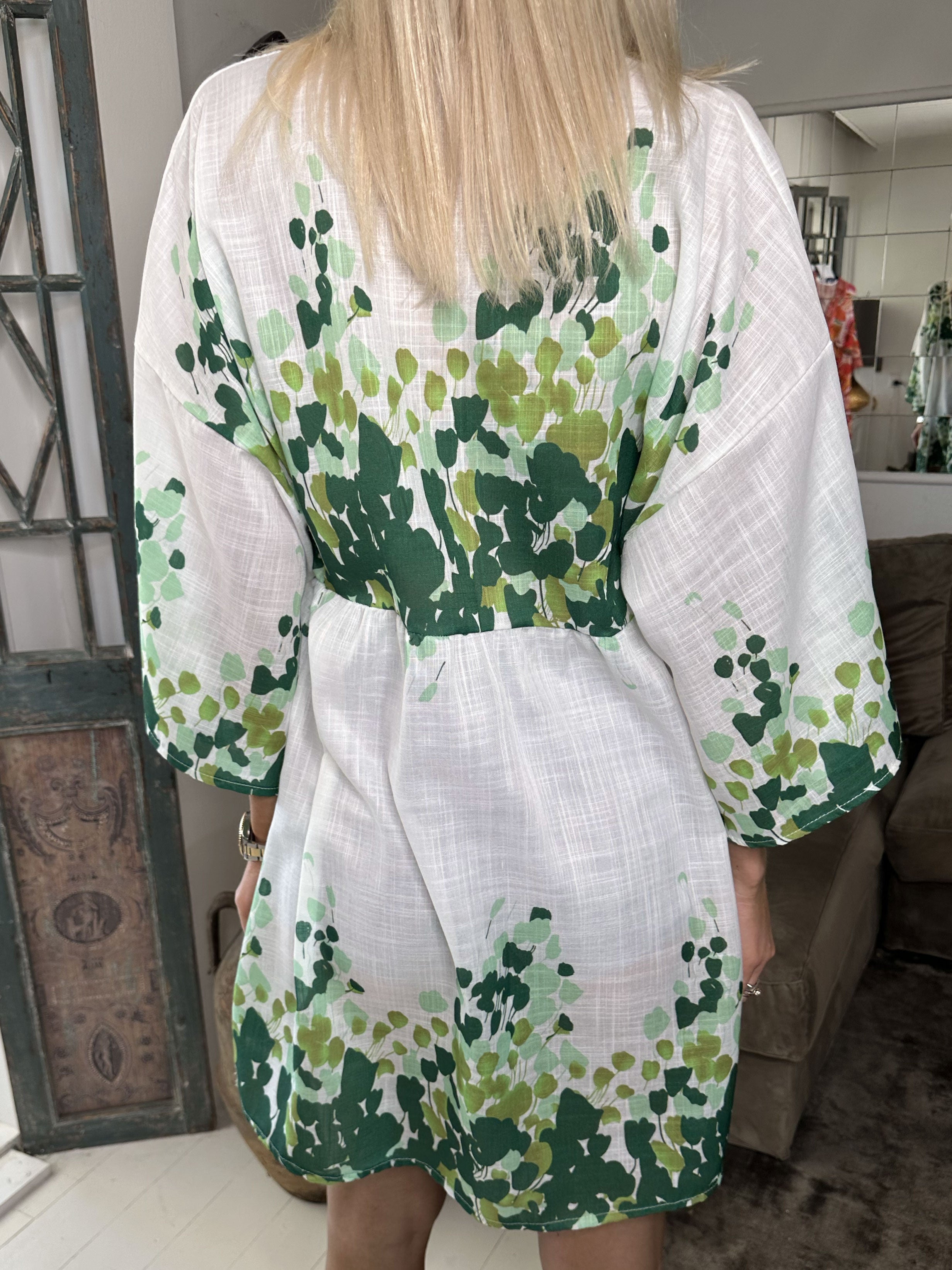 Mathilda - Sød tunika i viscose med fint mønster